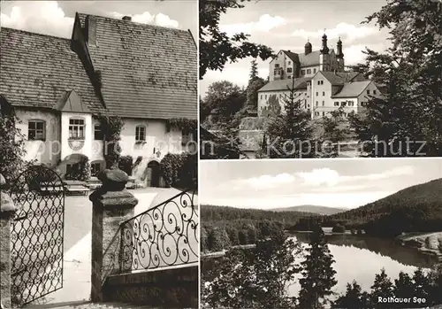 Englburg Niederbayern Pension Schloss Rothauer See Kat. Tittling