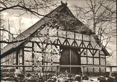 Wilsede Lueneburger Heide Heidemuseum Naturschutzpark Lueneburger Heide / Bispingen /Soltau-Fallingbostel LKR