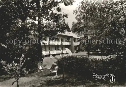 Koenigsfeld Schwarzwald Schwarzwald Hotel Heilklimatischer Kurort Kat. Koenigsfeld im Schwarzwald