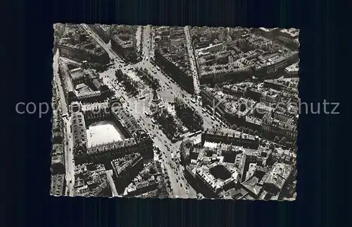 Paris Place de la Republique vue aerienne Kat. Paris