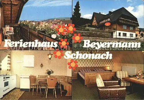 Schonach Schwarzwald Ferienhaus Beyermann Ferienwohnung Kat. Schonach im Schwarzwald