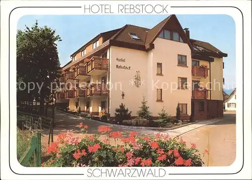 Ohlsbach Hotel Rebstock Kat. Ohlsbach Kinzigtal