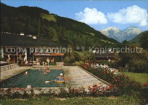 Ramsau Berchtesgaden Hotel Rehlegg Swimming Pool Alpenblick Kat. Ramsau b.Berchtesgaden
