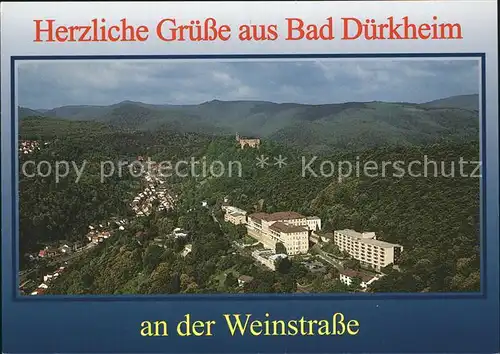Bad Duerkheim Heilbad an der Weinstrasse Fliegeraufnahme Kat. Bad Duerkheim