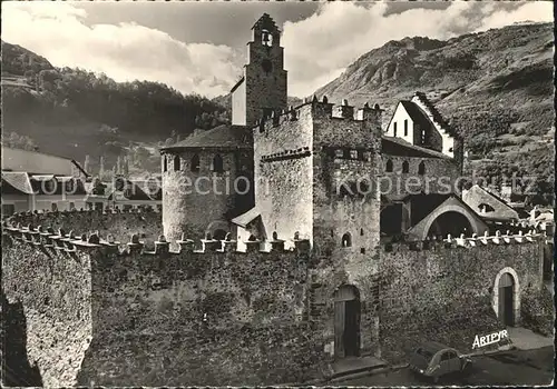 Luz Saint Sauveur Hautes Pyrenees Eglise fortifiee Kat. Luz Saint Sauveur