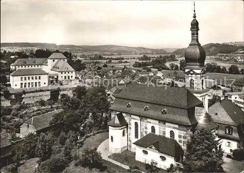 Blieskastel Teilansicht Evangelische Kirche Schuelerinnenheim Kat. Blieskastel