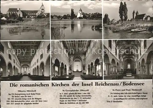 Reichenau Bodensee Romanische Kirchen der Insel Kat. Reichenau
