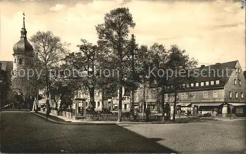 Olbernhau Erzgebirge Marktplatz Kat. Olbernhau