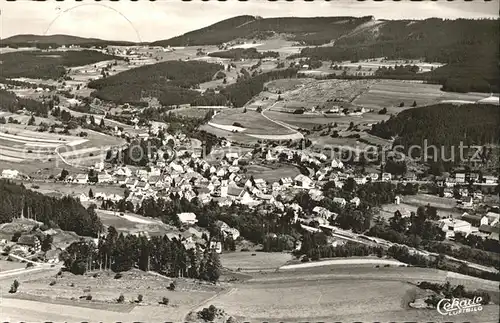 Lenzkirch Fliegeraufnahme Kat. Lenzkirch