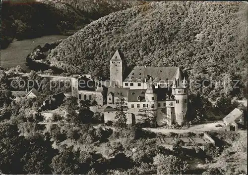 Mayen Fliegeraufnahme Schloss Buerresheim Kat. Mayen