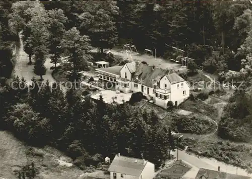 Labach Knopp Labach Gasthaus Zum Maerchenhain Fliegeraufnahme Kat. Knopp Labach