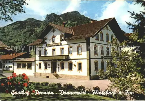 Flintsbach Inn Gasthaus Pension Donnerwirt Kat. Flintsbach a.Inn