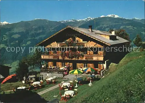 Zell Ziller Tirol Alpengasthof Enzianhof Kat. Zell am Ziller