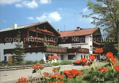 Waidring Tirol Gasthaus Waldringer Hof Kat. Waidring