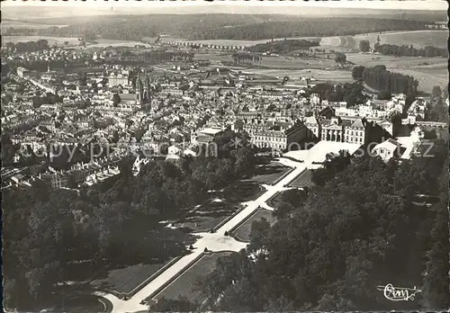 Luneville Fliegeraufnahme Schlossgarten Kat. Luneville