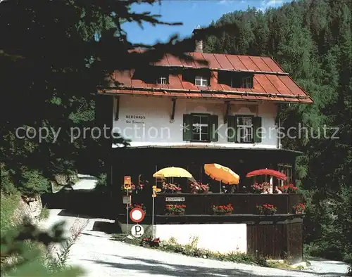 Sent Pension Restaurant Berghaus Val Sinestra Kat. Sent