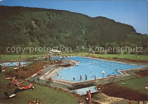 Schenkenzell Schwimmbad Kat. Schenkenzell Schwarzwald