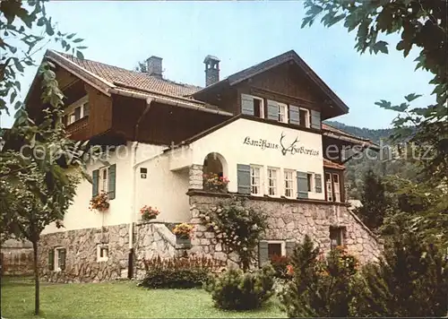 Mittenwald Karwendel Tirol Landhaus Hubertus Kat. Schwaz