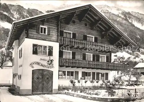 Schruns Vorarlberg Pension Montafon Kat. Schruns