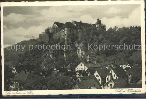 Heidenheim Brenz Schloss Hellenstein Kat. Heidenheim an der Brenz