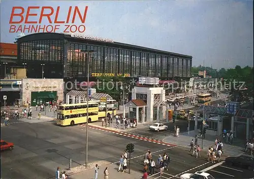 Berlin Bahnhof Zoo  Kat. Berlin