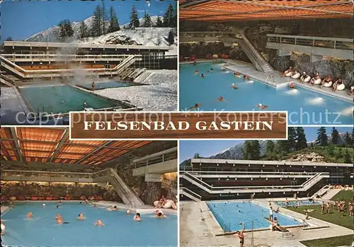 Bad Gastein Felsenbad  Kat. Bad Gastein