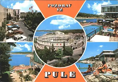 Pula Strand Ruine  Kat. Pula