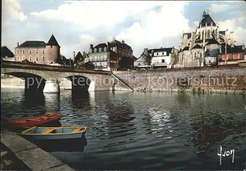 Mayenne Abside Basilique Chateau Kat. Mayenne