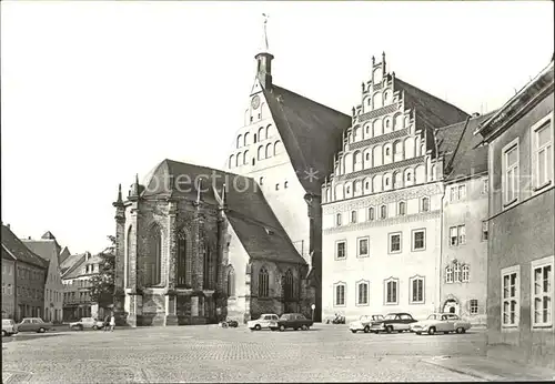 Freiberg Sachsen Dom Bergbaumuseum Untermarkt  Kat. Freiberg