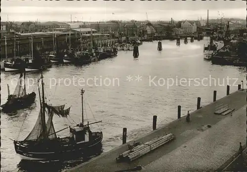 Cuxhaven Nordseebad Fischerhafen  Kat. Cuxhaven