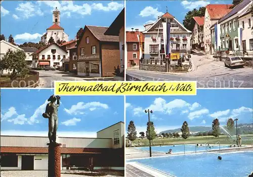 Birnbach Rottal Schwimmbad Teilansichten 
