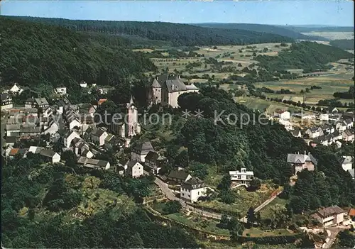 Westerburg Westerwald Fliegeraufnahme Schloss  Kat. Westerburg