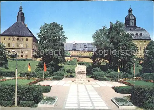 Gotha Thueringen Schloss Friedenstein Mahnmal  Kat. Gotha