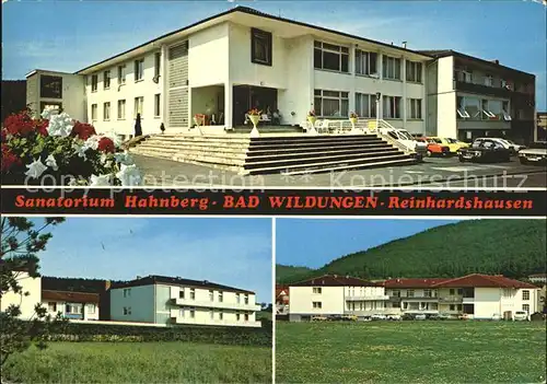 Reinhardshausen Sanatorium Hahnberg  / Bad Wildungen /Waldeck-Frankenberg LKR