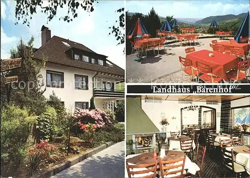 Oberharmersbach Landhaus Baerenhof  Kat. Oberharmersbach