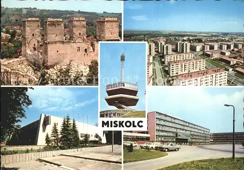 Miskolc Burgruine Wohngebiet  Kat. Miskolc