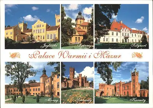 Ostroda Palace Warmue Mazur Karnily Morag  Kat. Osterode Ostpreussen