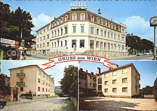 Wien Hotel an der Wien  Kat. Wien