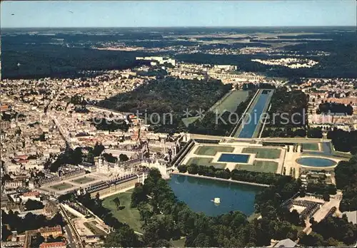 Fontainebleau Seine et Marne Fliegeraufnahme Chateau  Kat. Fontainebleau