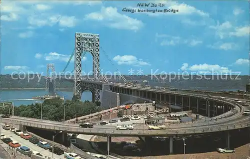 New York City George Washinton Bridge / New York /