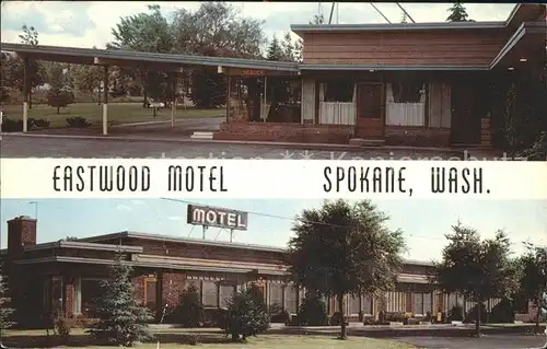 Spokane Washington Eastwood Motel Kat. Spokane