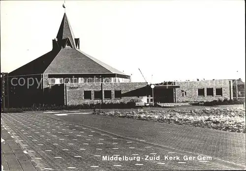 Middelburg Zeeland Zuid Kerk Kat. Middelburg