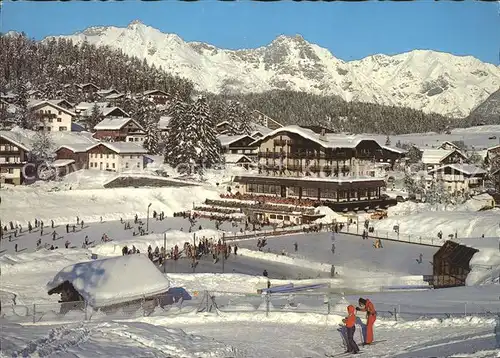 Seefeld Tirol Eisbahn  Kat. Seefeld in Tirol