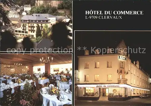 Clervaux Hotel du Commerce Kat. Clervaux