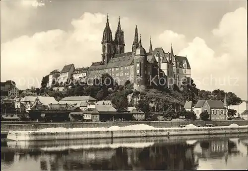 Meissen Elbe Sachsen Burgberg Kat. Meissen