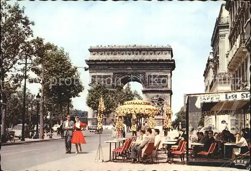 Paris Chaps Elysee Arc de Triomphe Kat. Paris