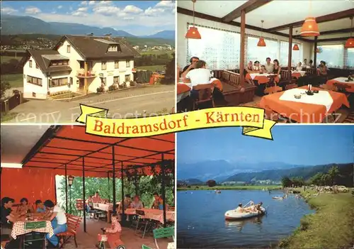 Baldramsdorf Kaernten Restaurant Restaurant Ortenburg Kat. Rosenheim