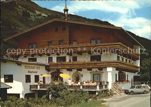 Zell Ziller Tirol Gasthaus Pension Zapfenhof Kat. Zell am Ziller