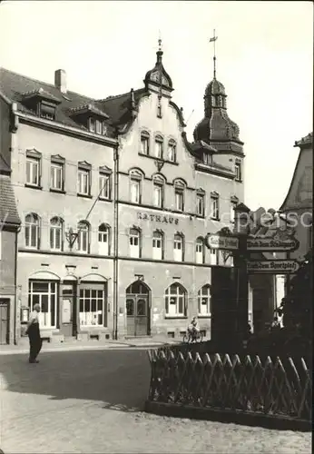 Lunzenau Rathaus Kat. Lunzenau