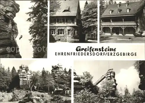 Ehrenfriedersdorf Erzgebirge Greifenstein Heimatmuseum Berggaststaette Kat. Ehrenfriedersdorf